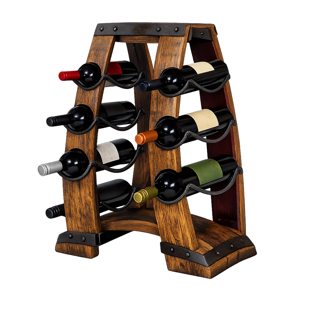 Barrel Stave Wine Rack