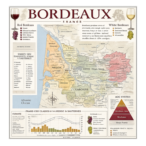 Bordeaux Wine Poster