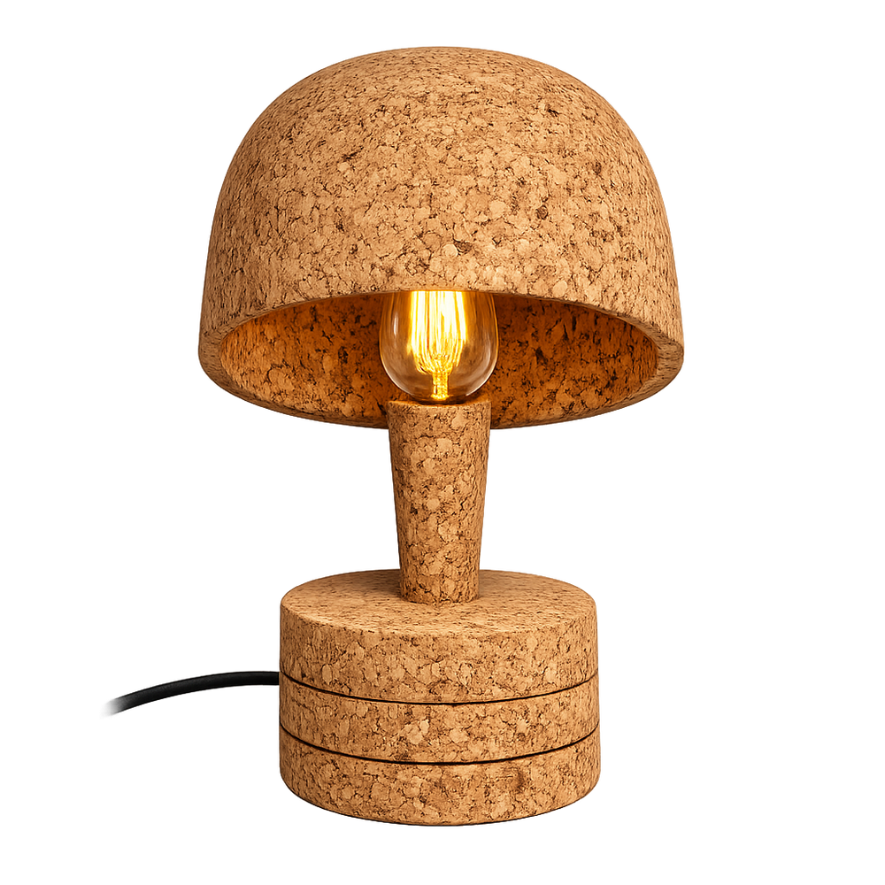 Cork Lamp Handmade