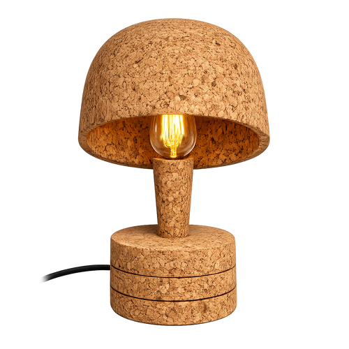 Cork Lamp Handmade