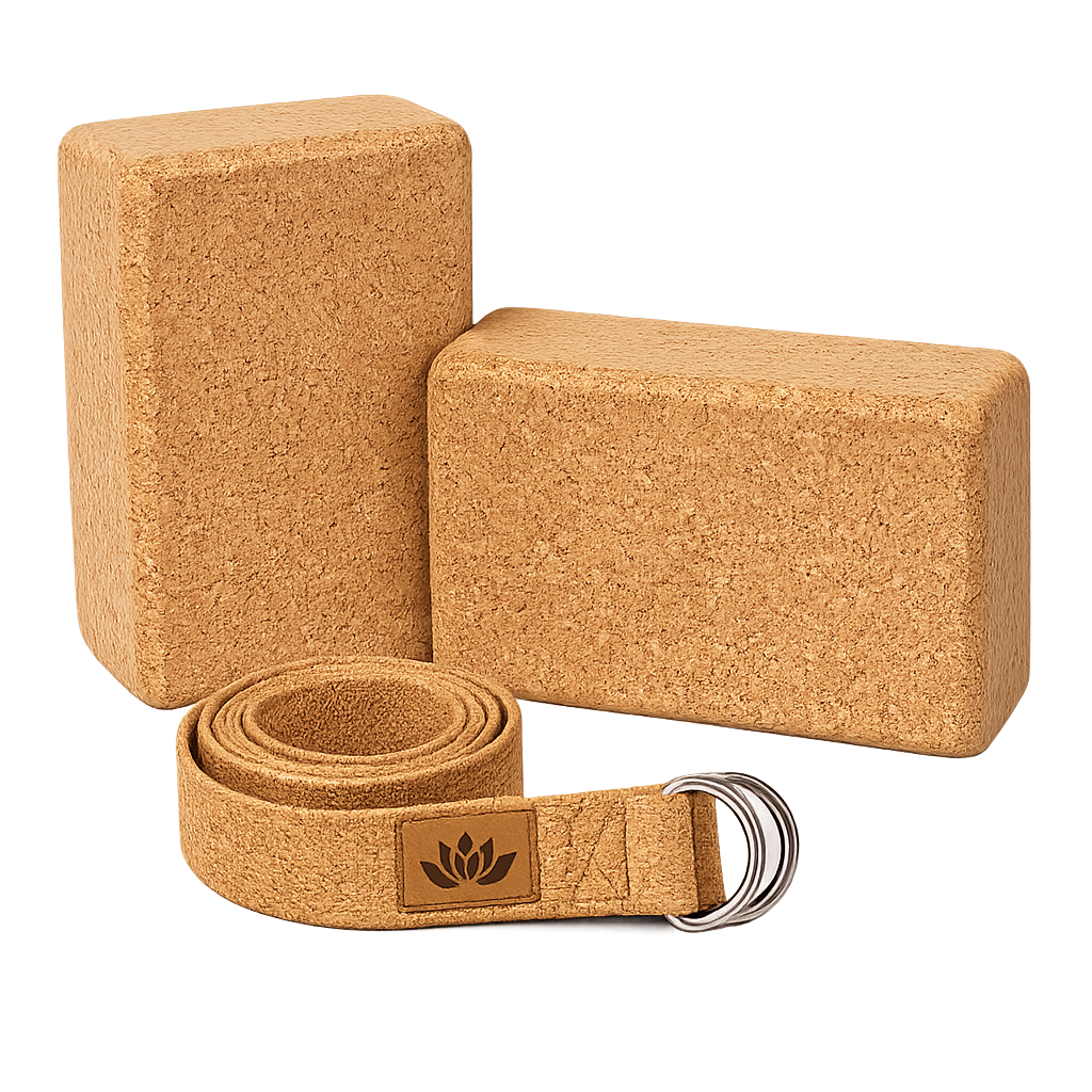 Cork Yoga Block Set