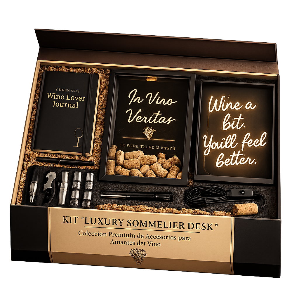 Kit “Luxury Sommelier Desk”