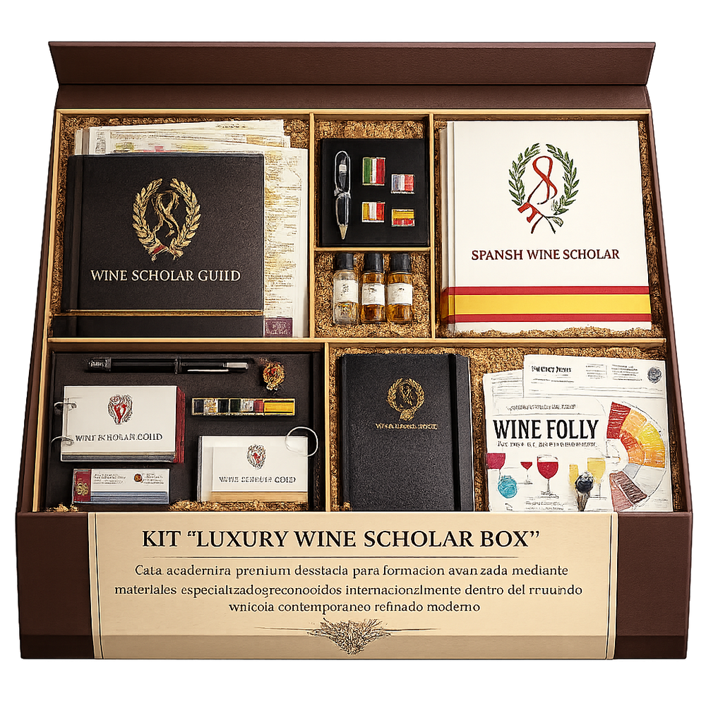 Kit “Luxury Wine Scholar Box”