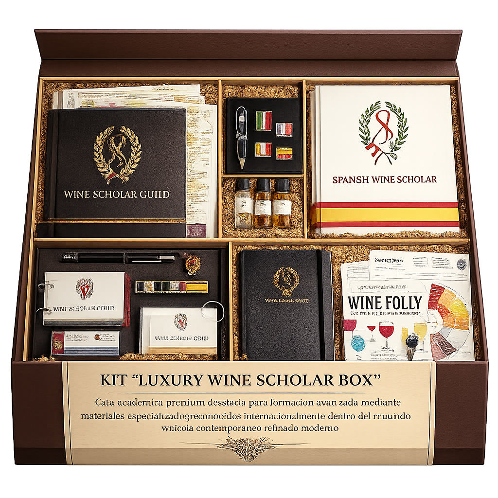 Kit “Luxury Wine Scholar Box”