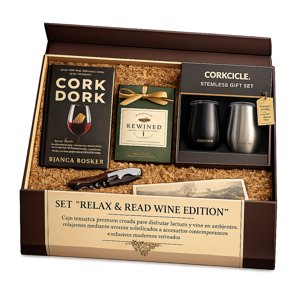 Kit “Relax & Read Wine Edition”
