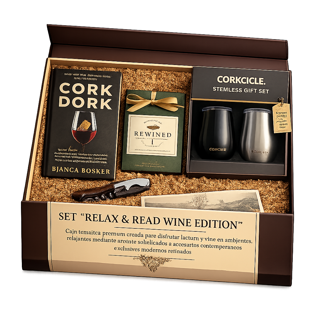 Kit “Relax & Read Wine Edition”