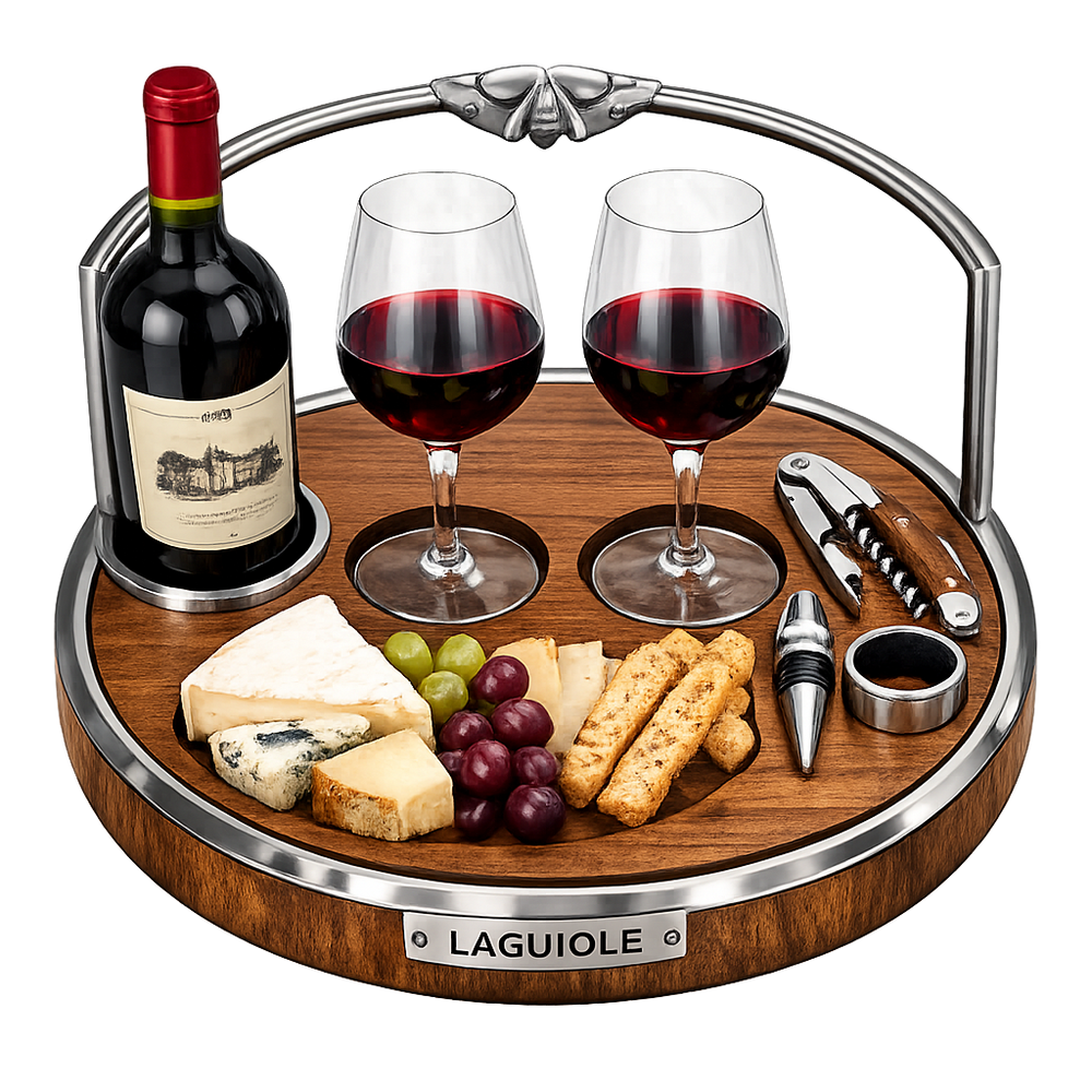 Laguiole Wine Service Tray