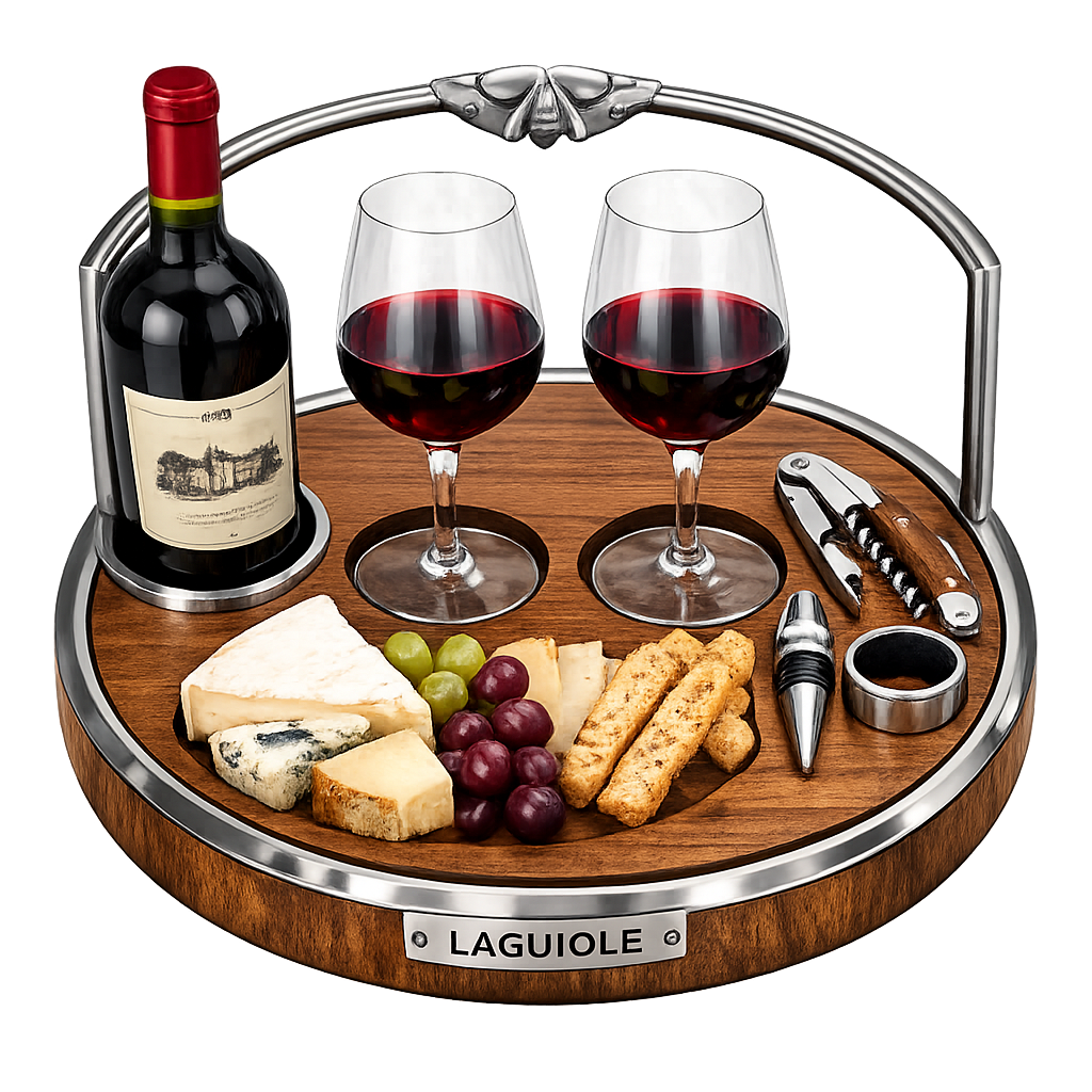Laguiole Wine Service Tray
