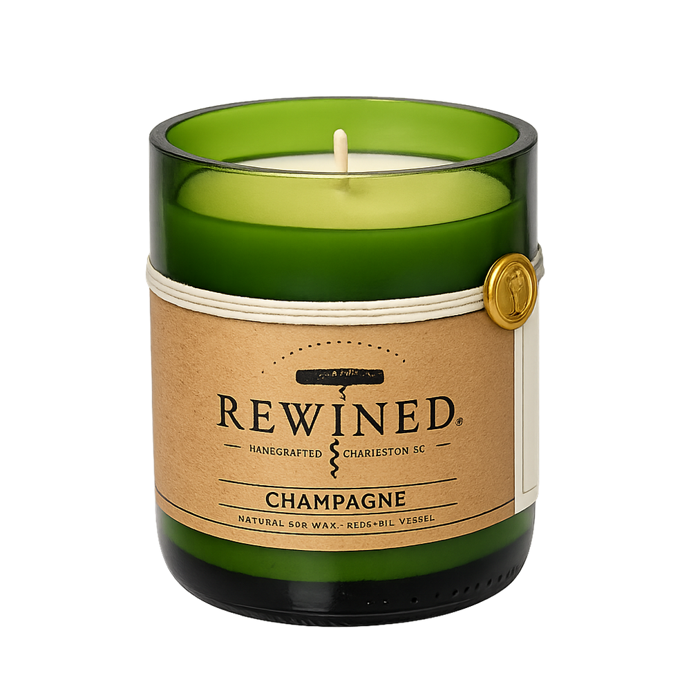 Rewined Champagne Candle