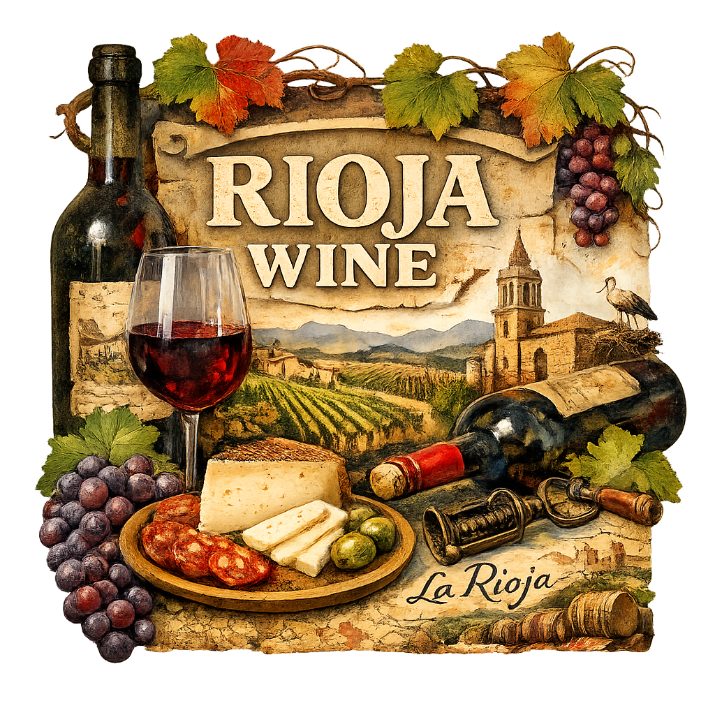 Rioja Wine Art Print