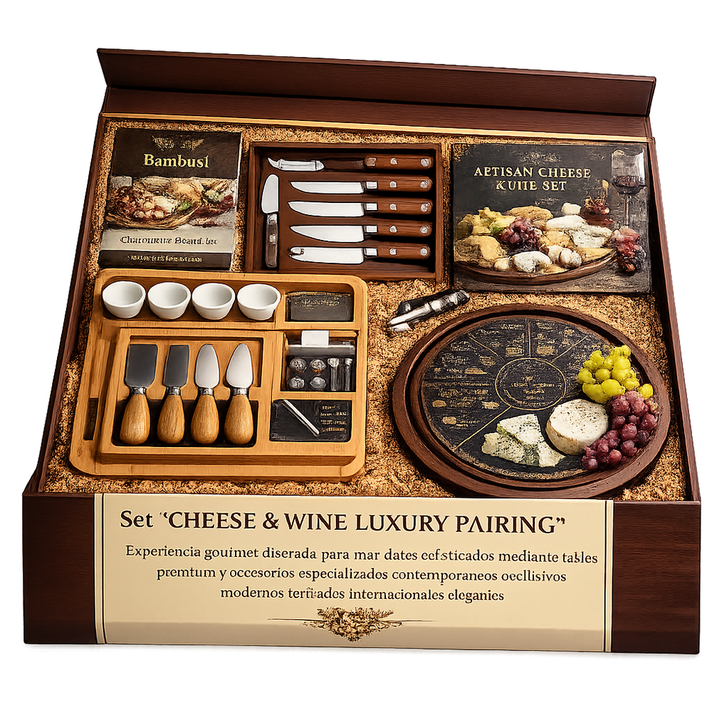 Set “Cheese & Wine Luxury Pairing”