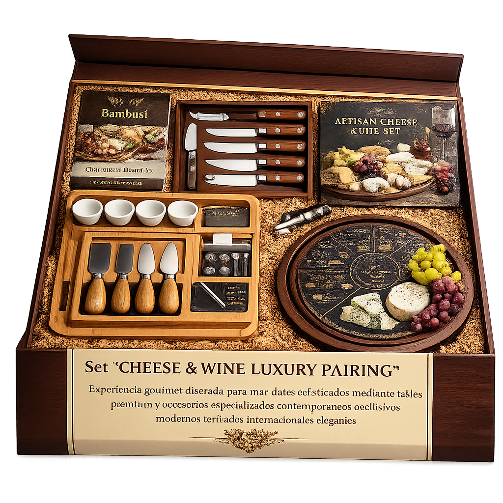 Set “Cheese & Wine Luxury Pairing”