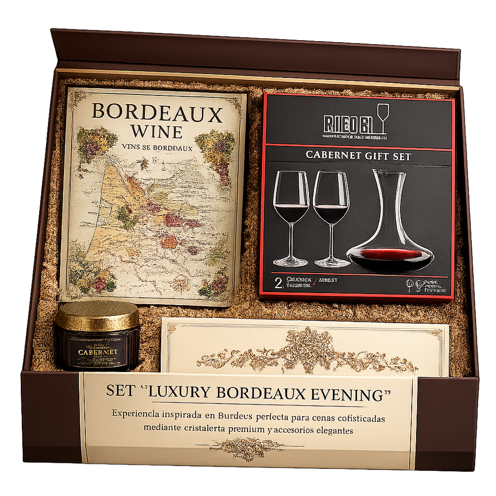 Set “Luxury Bordeaux Evening”