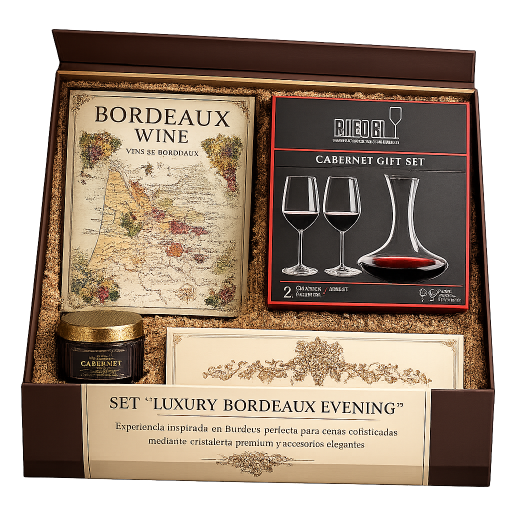 Set “Luxury Bordeaux Evening”
