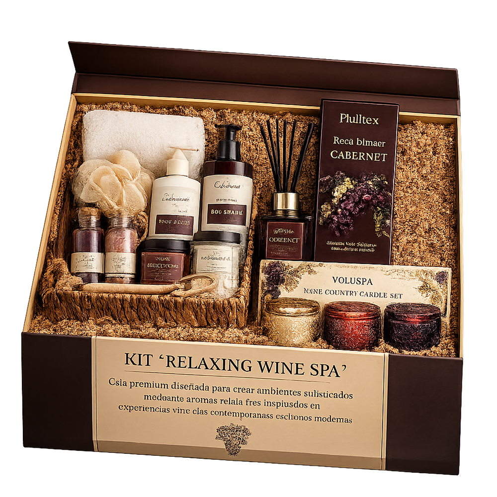 Set “Relaxing Wine Spa”