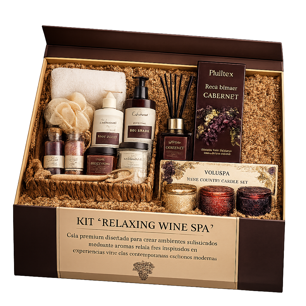Set “Relaxing Wine Spa”