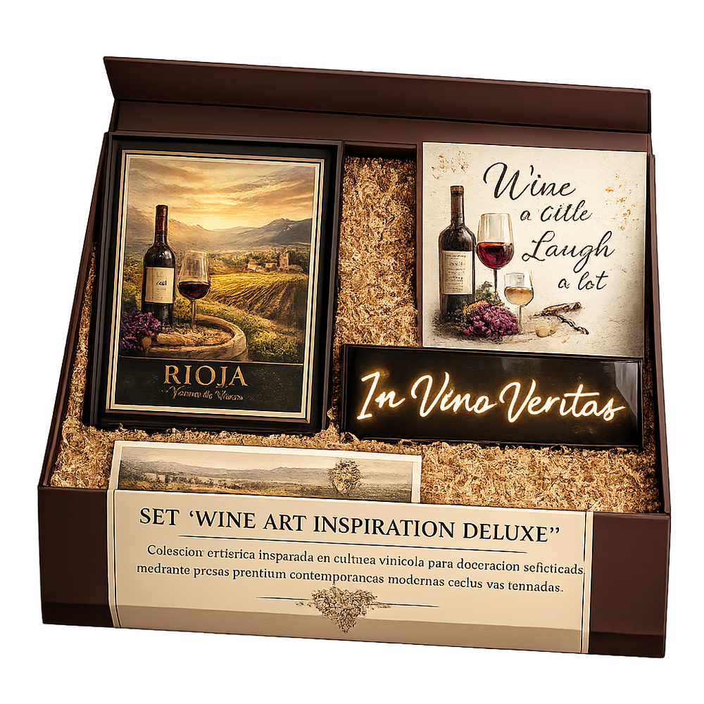 Set “Wine Art Inspiration Deluxe”