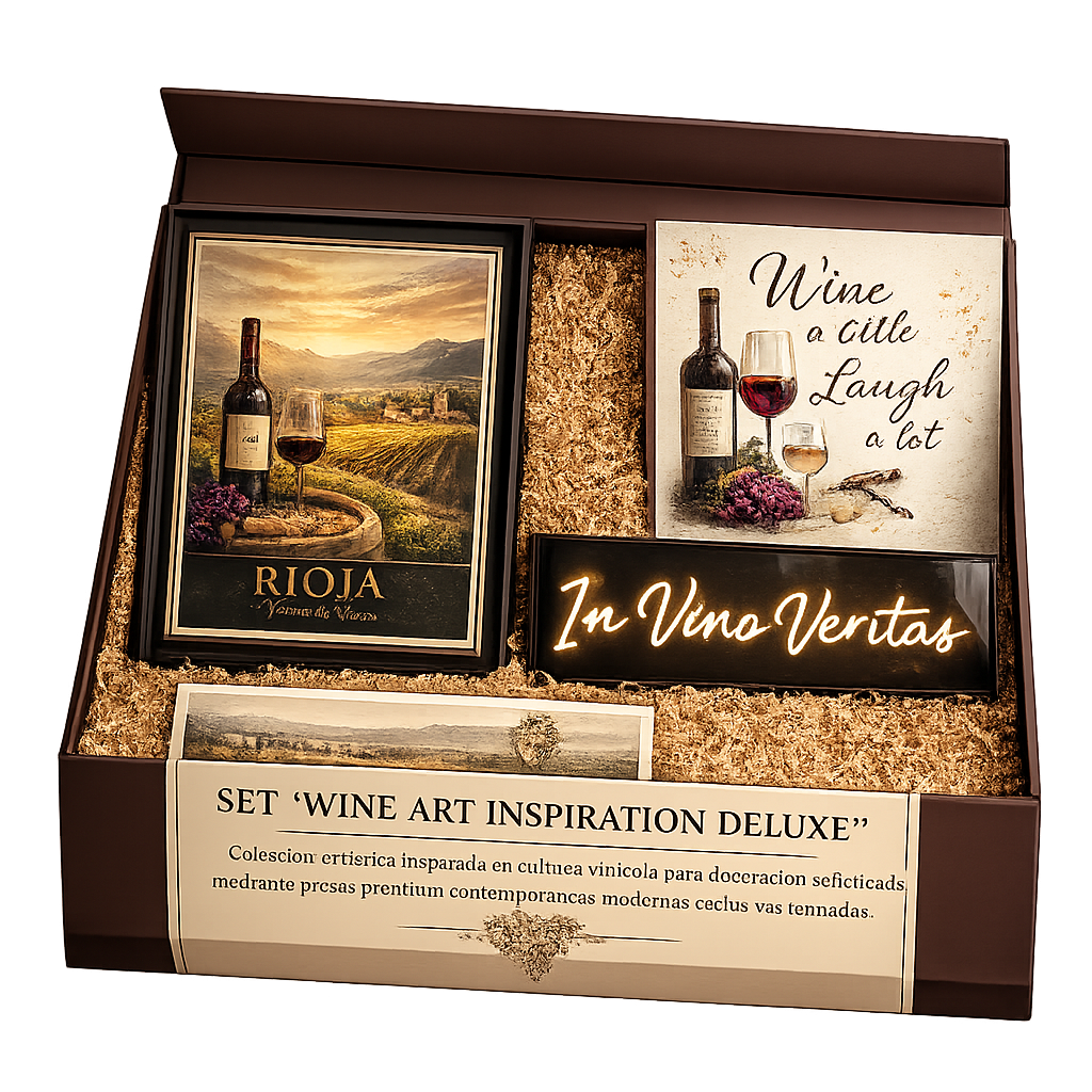 Set “Wine Art Inspiration Deluxe”