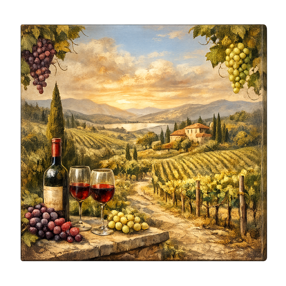 Vineyard Canvas Wall Art