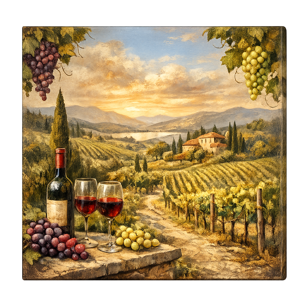 Vineyard Canvas Wall Art