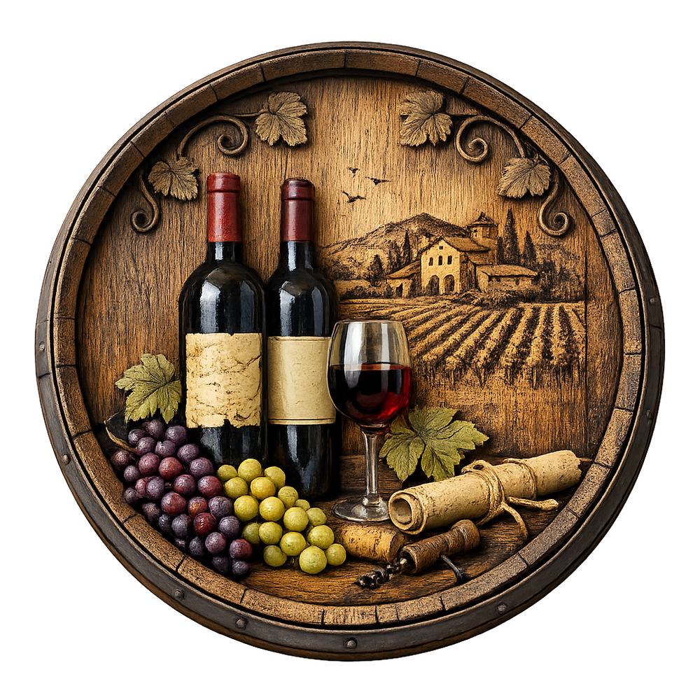 Wine Barrel Wall Art