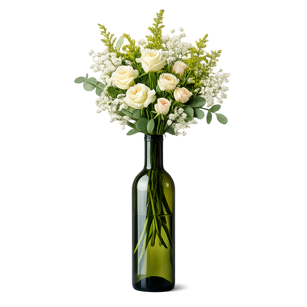 Wine Bottle Vase