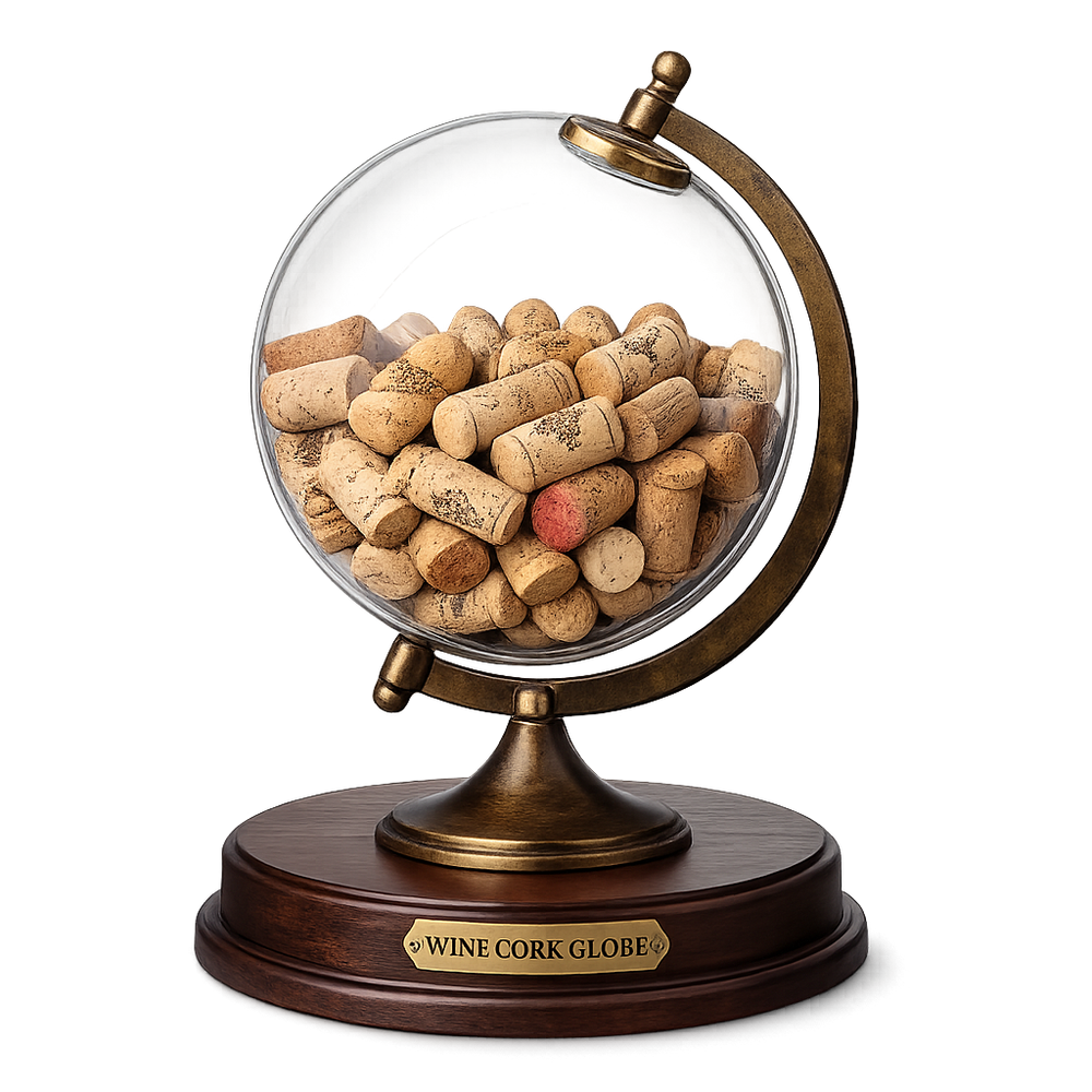 Wine Cork Globe