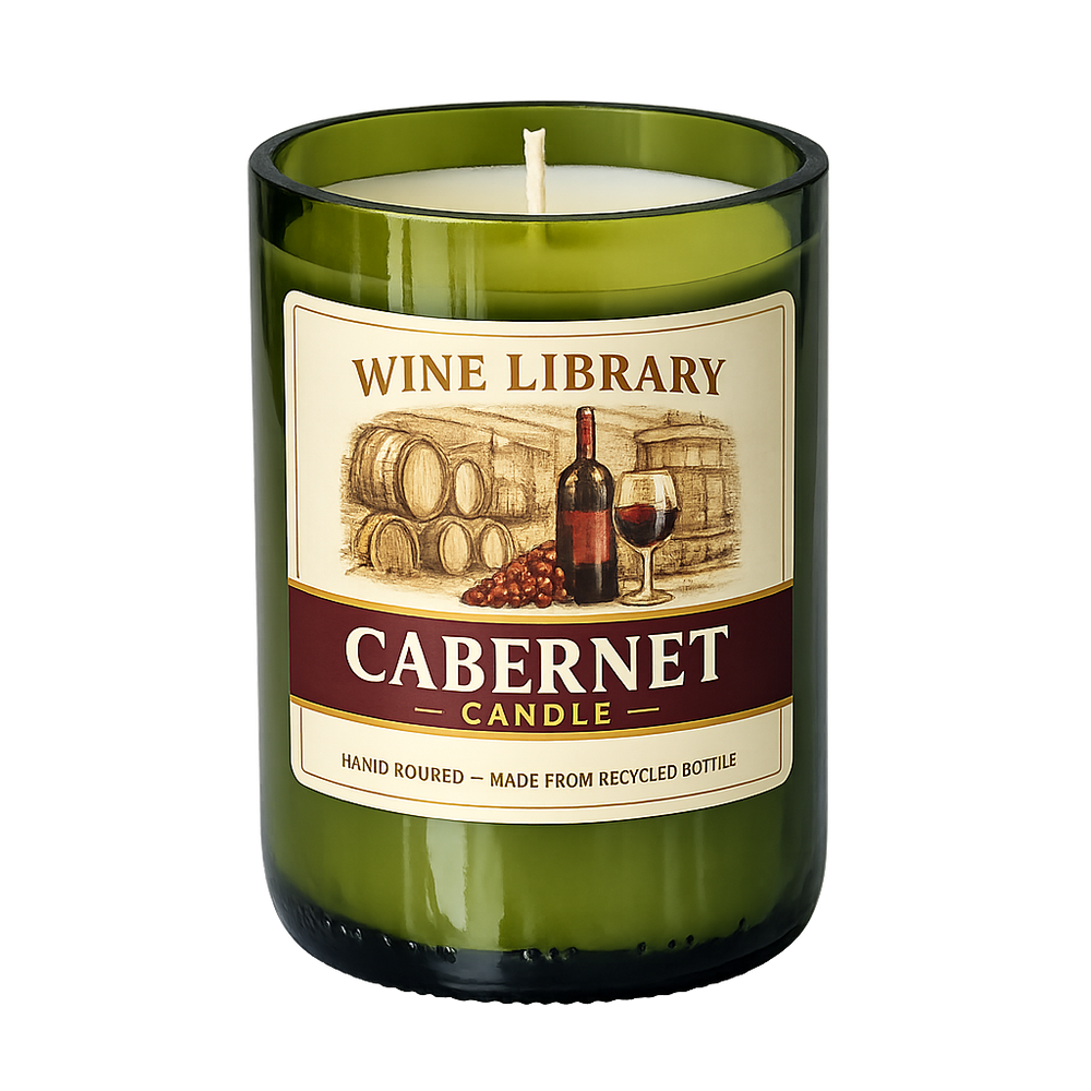 Wine Library Cabernet Candle