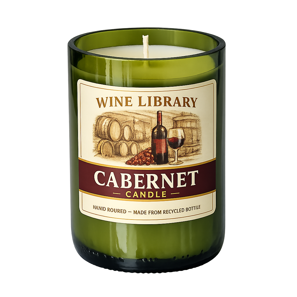 Wine Library Cabernet Candle