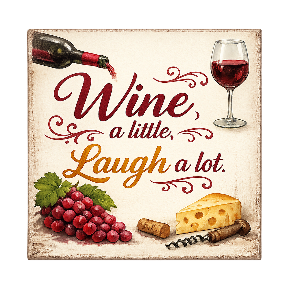 Wine Quote Canvas