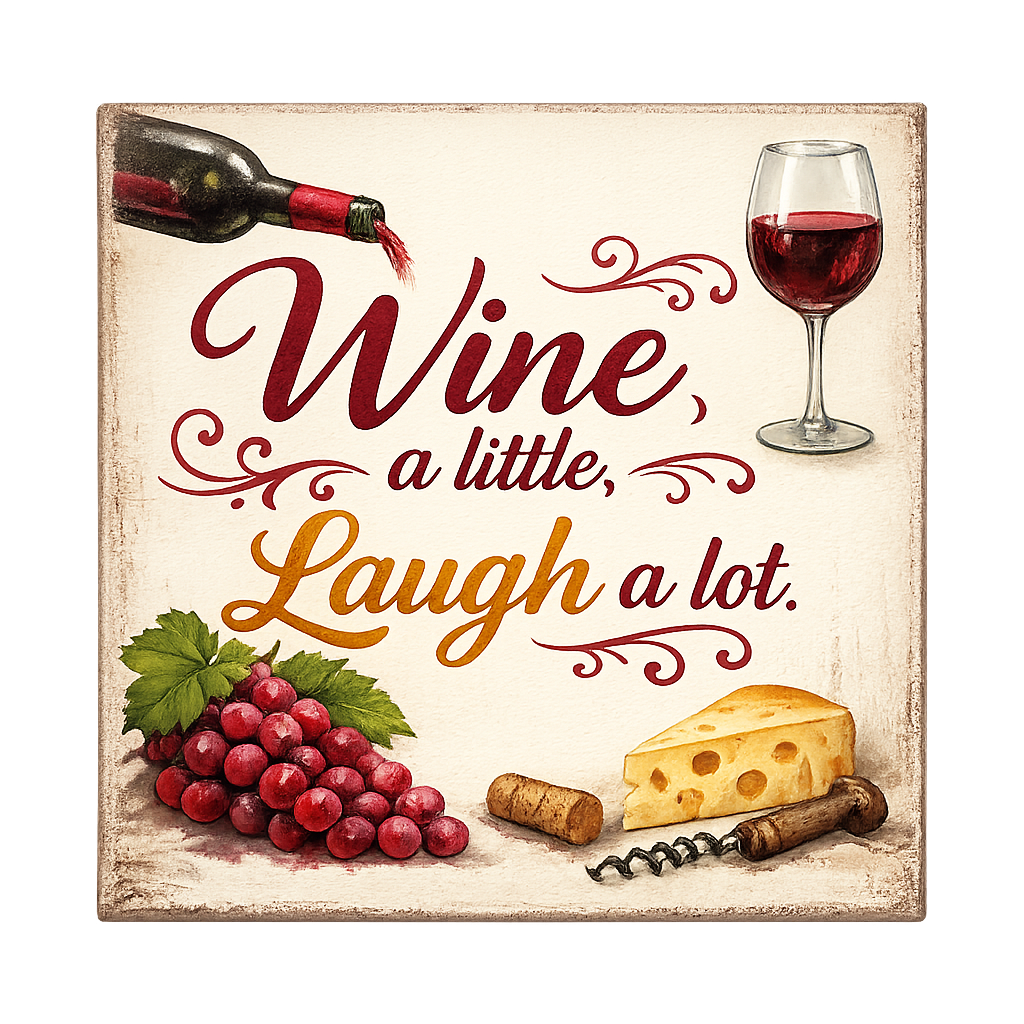 Wine Quote Canvas