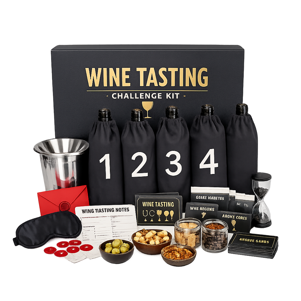Wine Tasting Challenge Kit