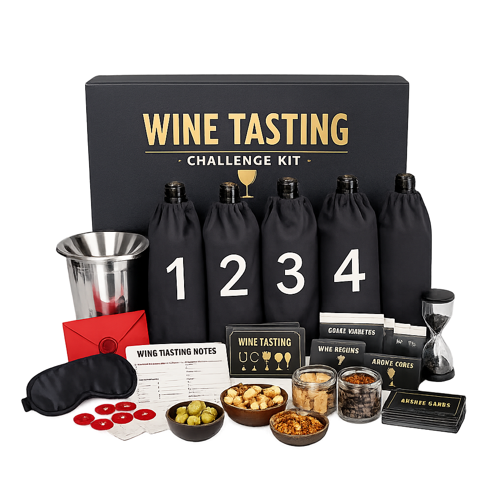 Wine Tasting Challenge Kit